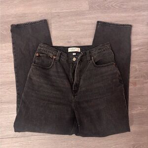 Abercrombie & Fitch Black Straight Jeans